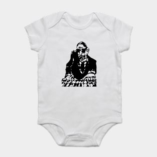 'What I Say' - Ray Charles doodle Baby Bodysuit